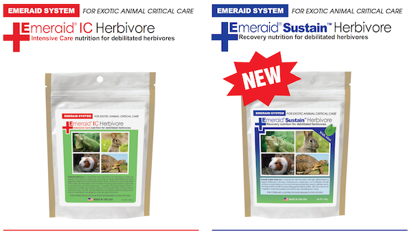 Emeraid Intensive Care Herbivore and Emeraid Sustain Herbivore